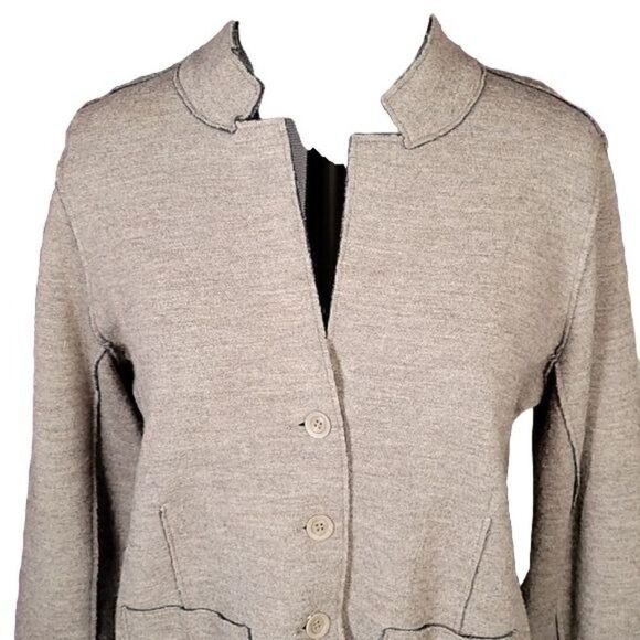 Eileen Fisher Button Down Cardigan Sz LP - Picture 5 of 10